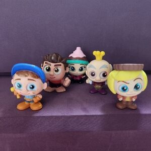 Disney Doorables Series 8 Felix, Ralph, Candlehead, King Candy & Rancis